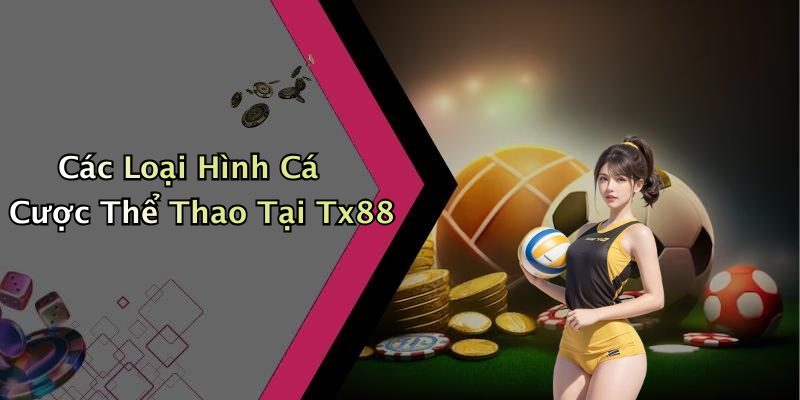 Các Loại Hình Cá Cược Thể Thao Tại Tx88